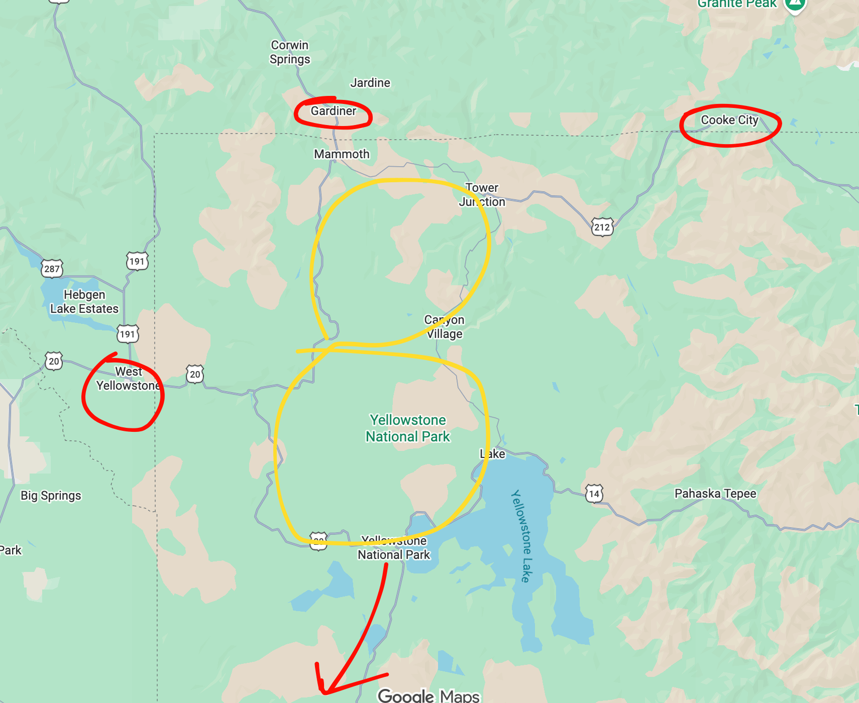 map